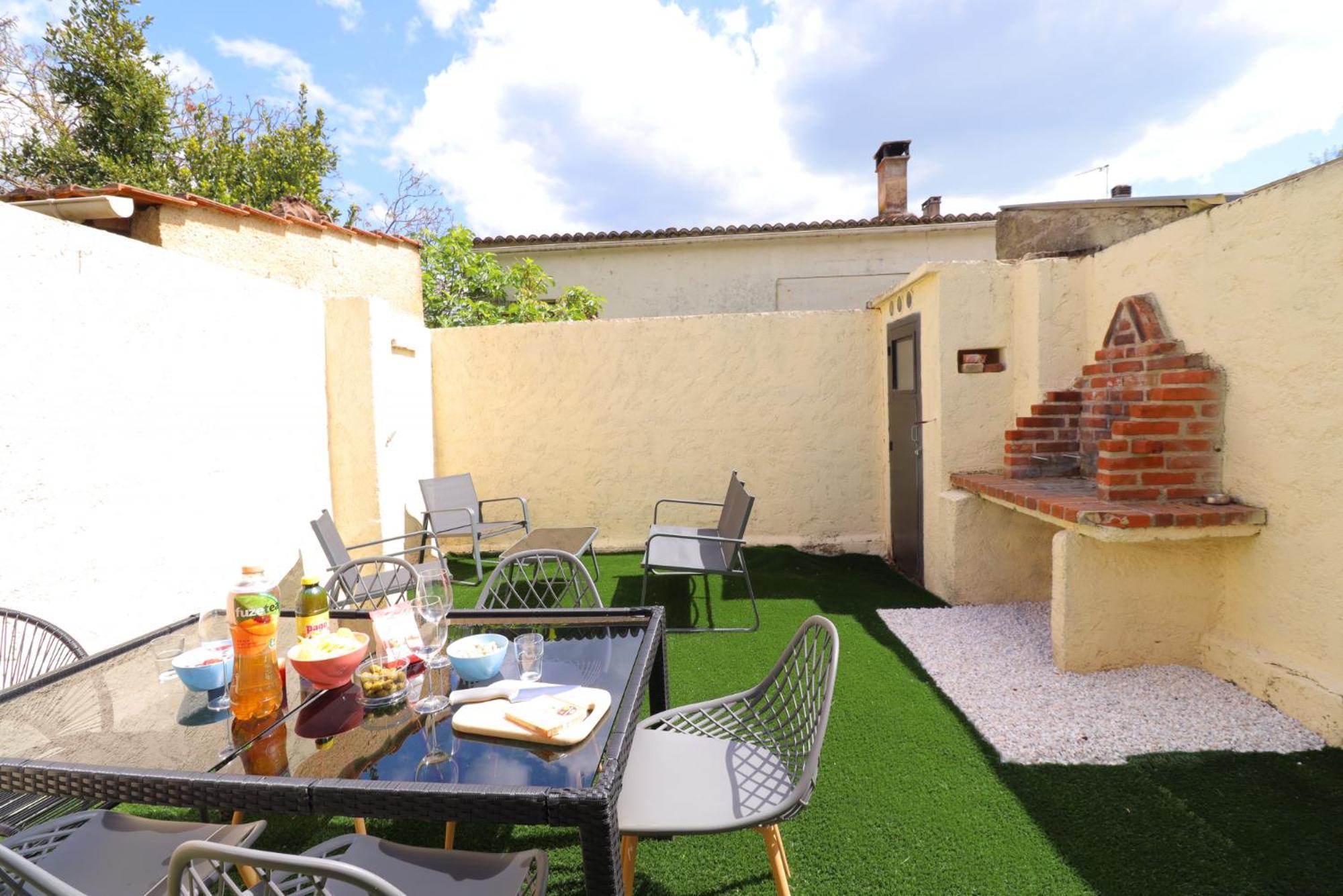 Le Patio - Spacieux T3 Avec Climatisation Et Jardin Privatif Bergerac Quarto foto