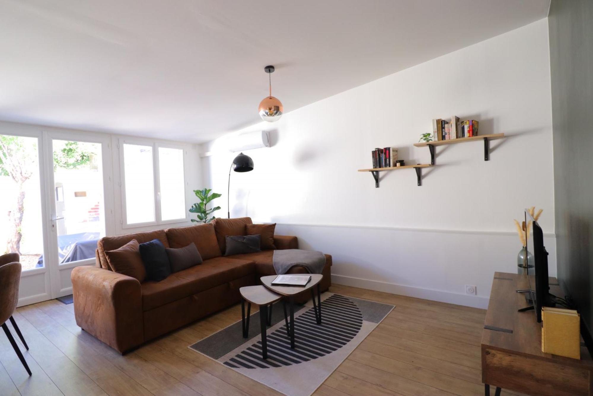 Le Patio - Spacieux T3 Avec Climatisation Et Jardin Privatif Bergerac Quarto foto