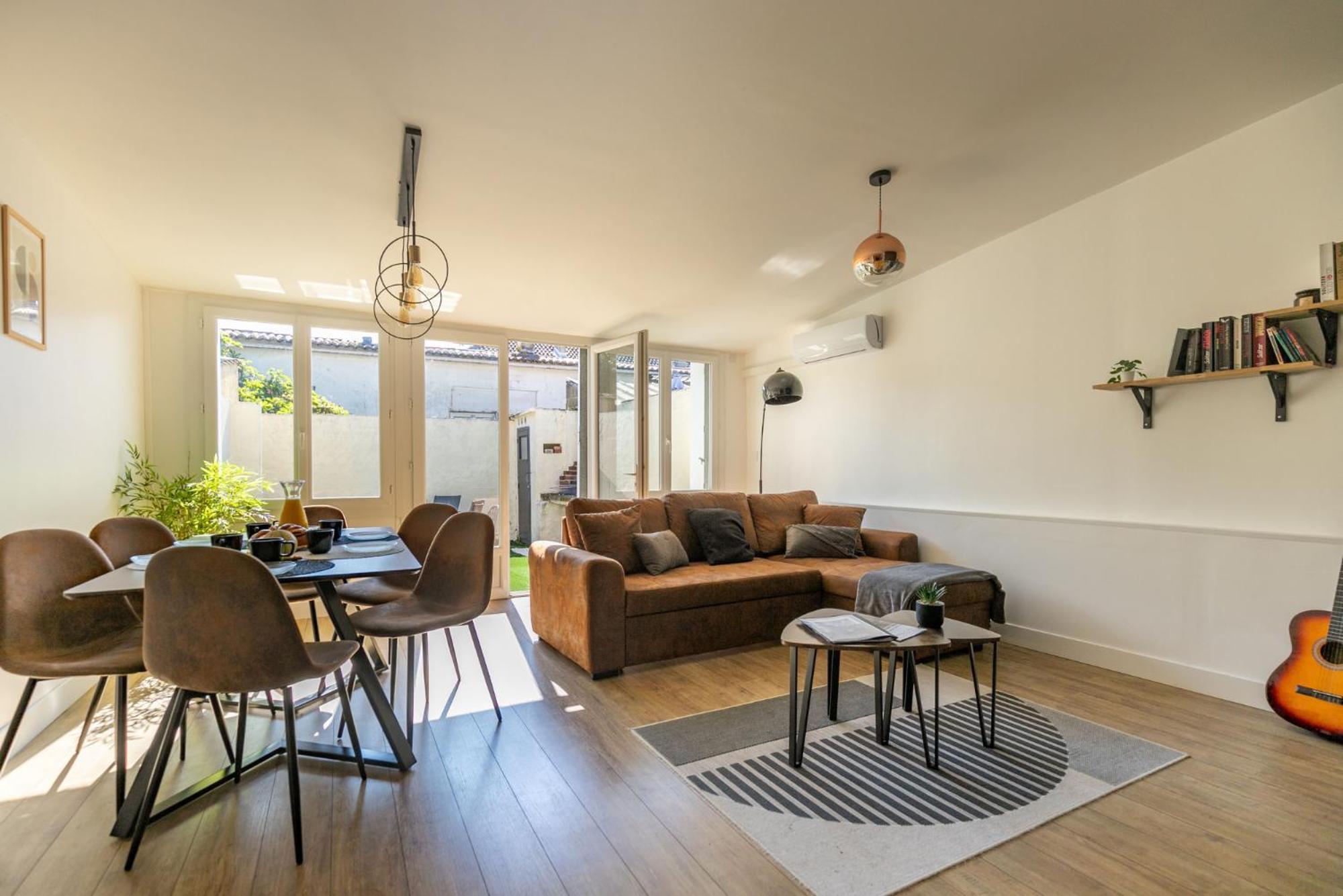 Le Patio - Spacieux T3 Avec Climatisation Et Jardin Privatif Bergerac Exterior foto